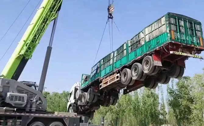 惠安道路脱困救援案例